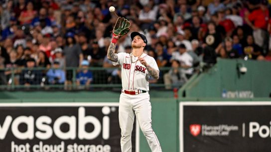 FINAL: Blue Jays 5, Red Sox 4 - Reese McGuire doubled up on fly ball to end game taken at BSJ Headquarters (Red Sox)